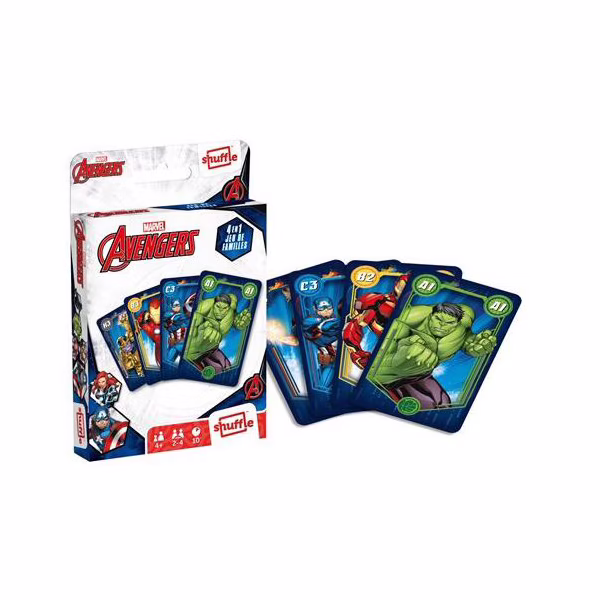 Jeu de familles 4 en 1 Avengers